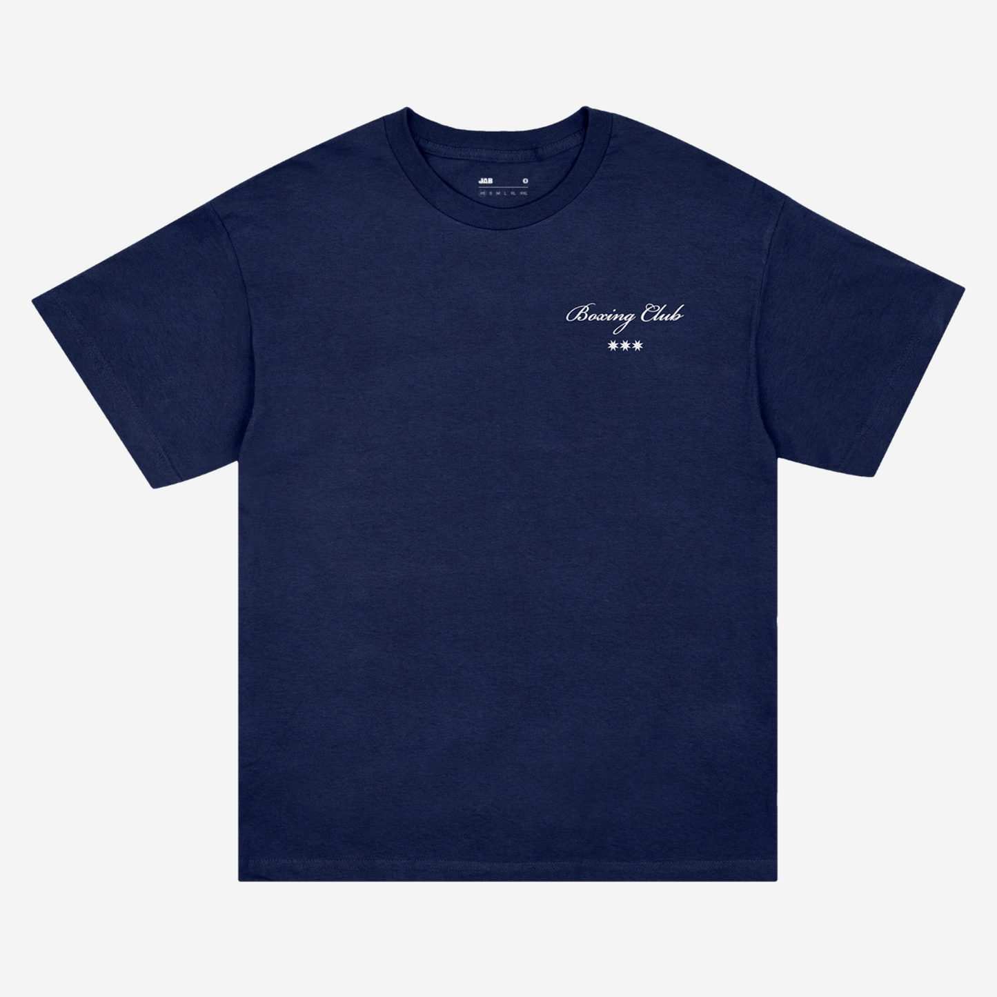 Boxing Club Tee - French Navy - JAB Boxing Store