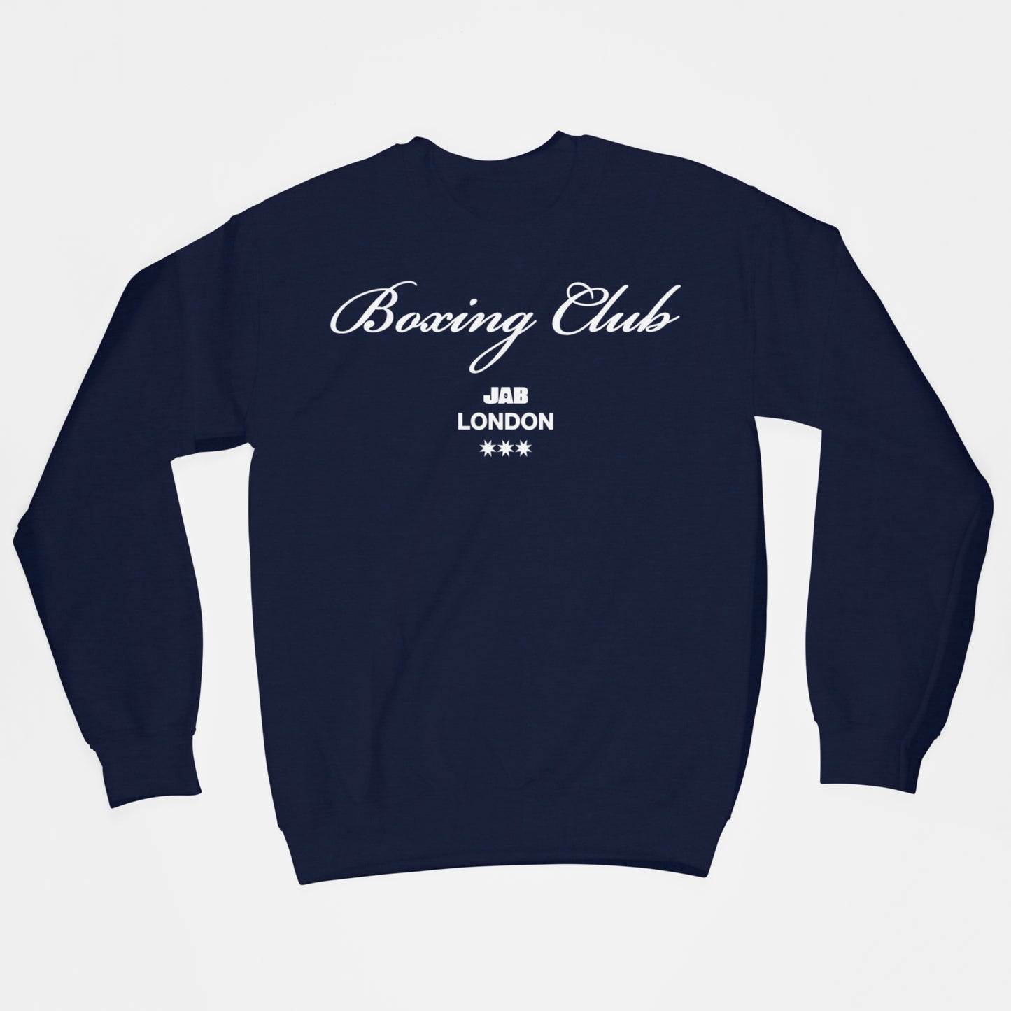 Boxing Club Sweatshirt (Navy) - JAB Boxing Store