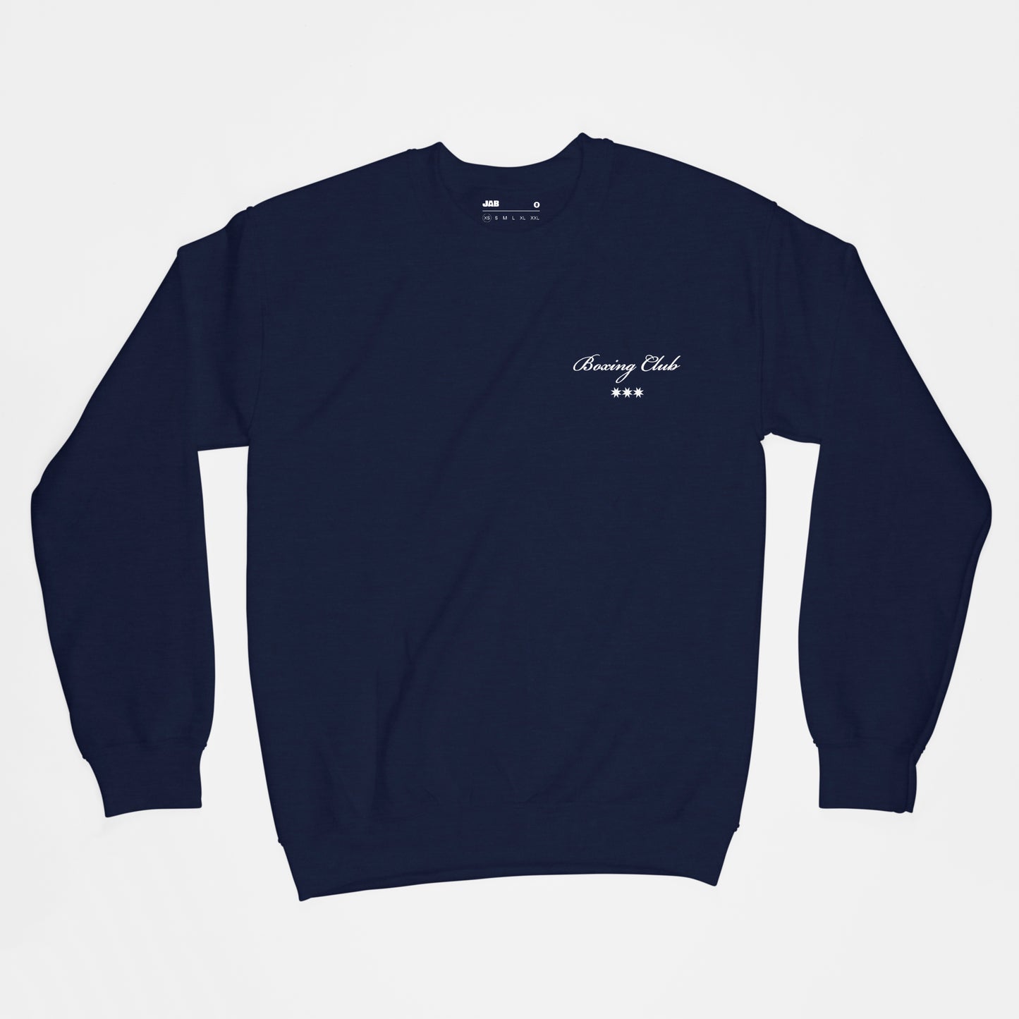 Boxing Club Sweatshirt (Navy) - JAB Boxing Store