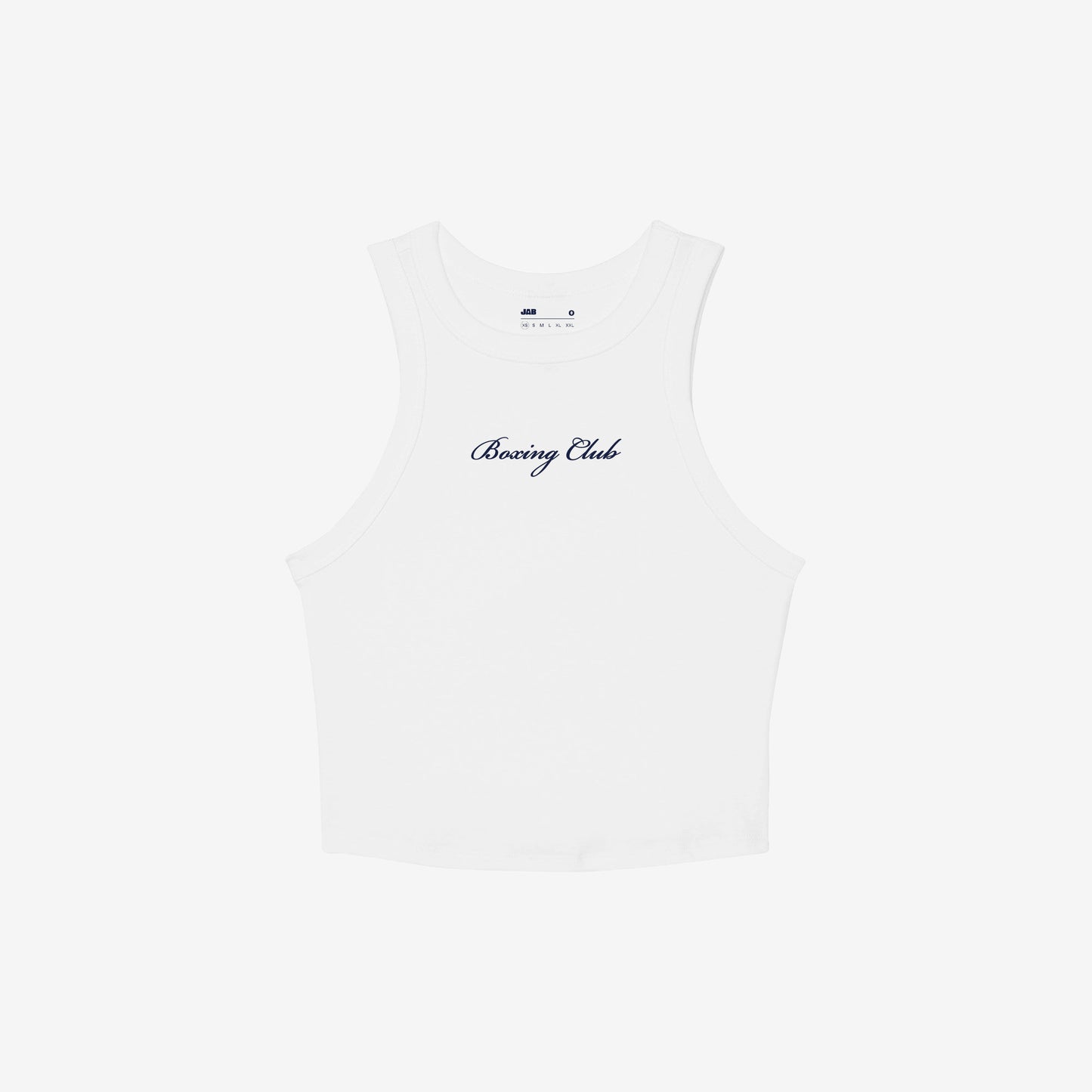 Boxing Club Vest - White - JAB Boxing Store