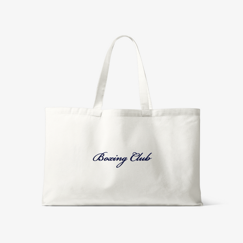 Boxing Club Tote (Large) - Off White - JAB Boxing Store