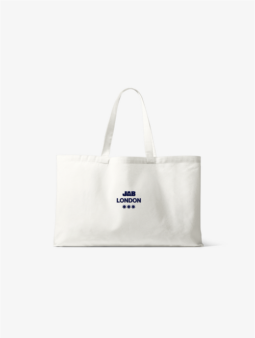 Boxing Club Tote (Large) - Off White - JAB Boxing Store
