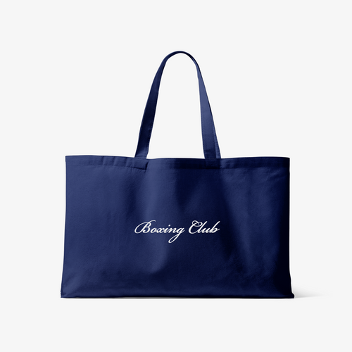 Boxing Club Tote (Large) - French Navy - JAB Boxing Store