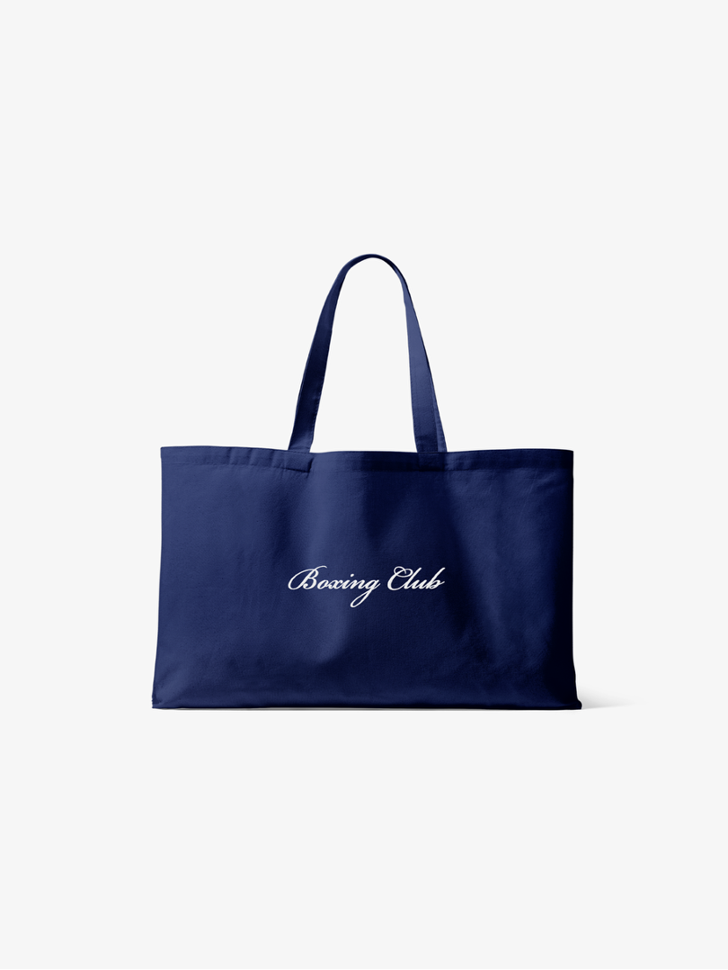 Boxing Club Tote (Large) - True Navy - JAB Boxing Store