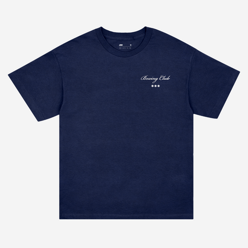 Boxing Club Tee - French Navy - JAB Boxing Store
