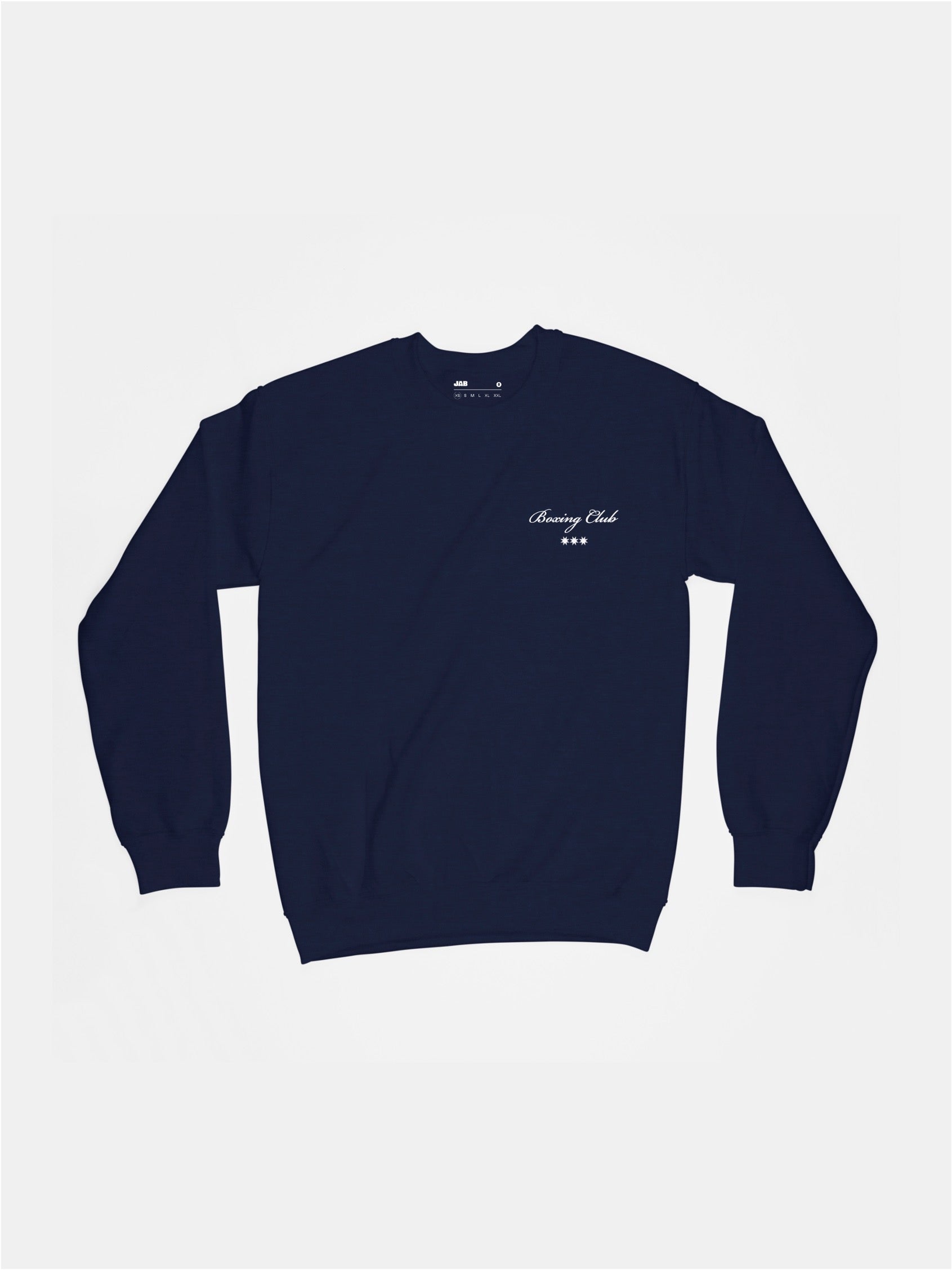Boxing Club Sweatshirt - True Navy - JAB Boxing Store
