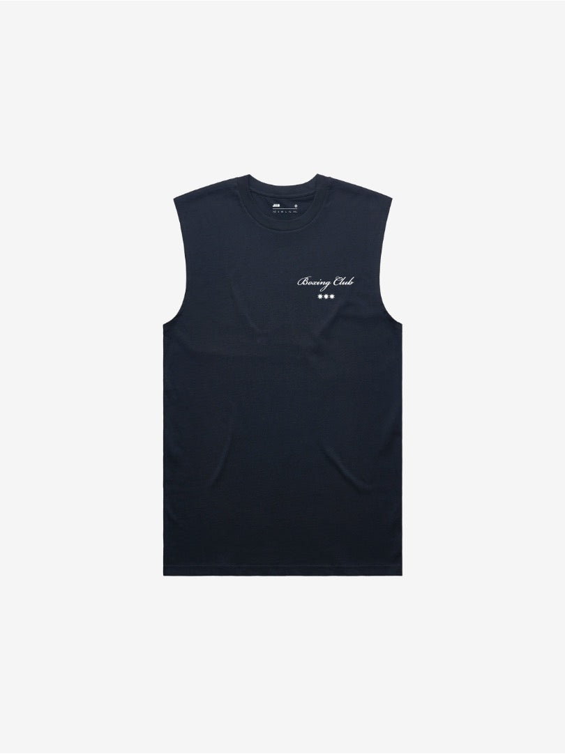Boxing Club Tank - French Navy - JAB Boxing Store