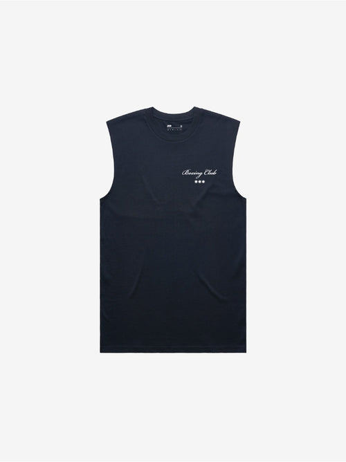 Boxing Club Tank - French Navy - JAB Boxing Store