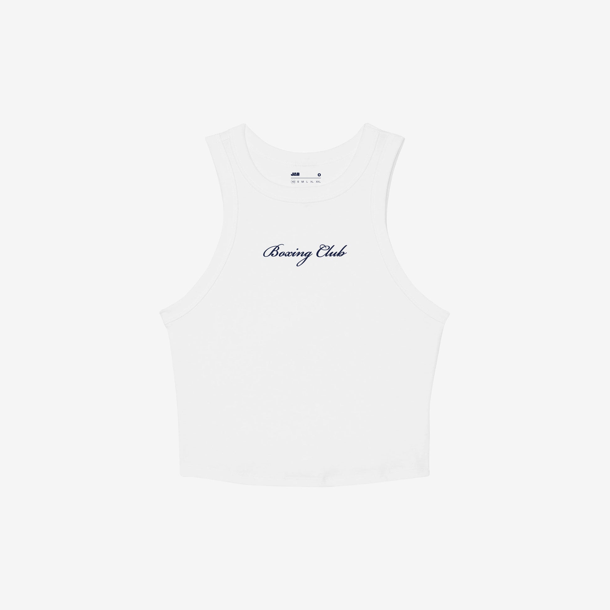 Boxing Club Vest - White - JAB Boxing Store