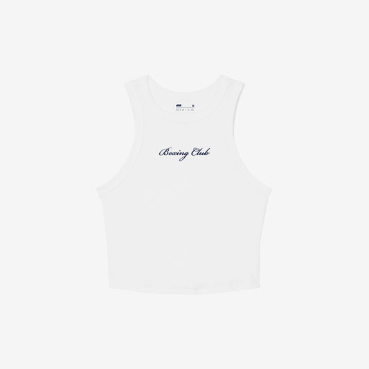 Boxing Club Vest - White - JAB Boxing Store