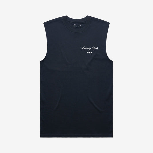 Boxing Club Tank - Navy