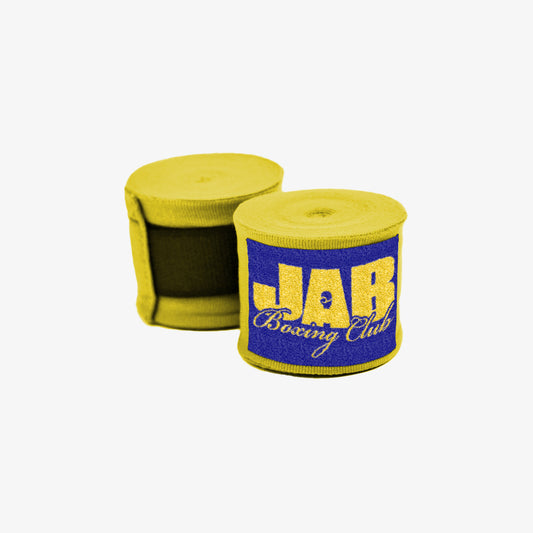 JAB Hand Wraps (Yellow) - JAB Boxing Store